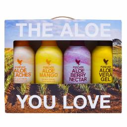 4er-Pack Mix Forever Aloe Vera Gel
