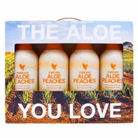 4er-Pack Forever Aloe Peaches
