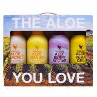 4er-Pack Mix Forever Aloe Vera Gel