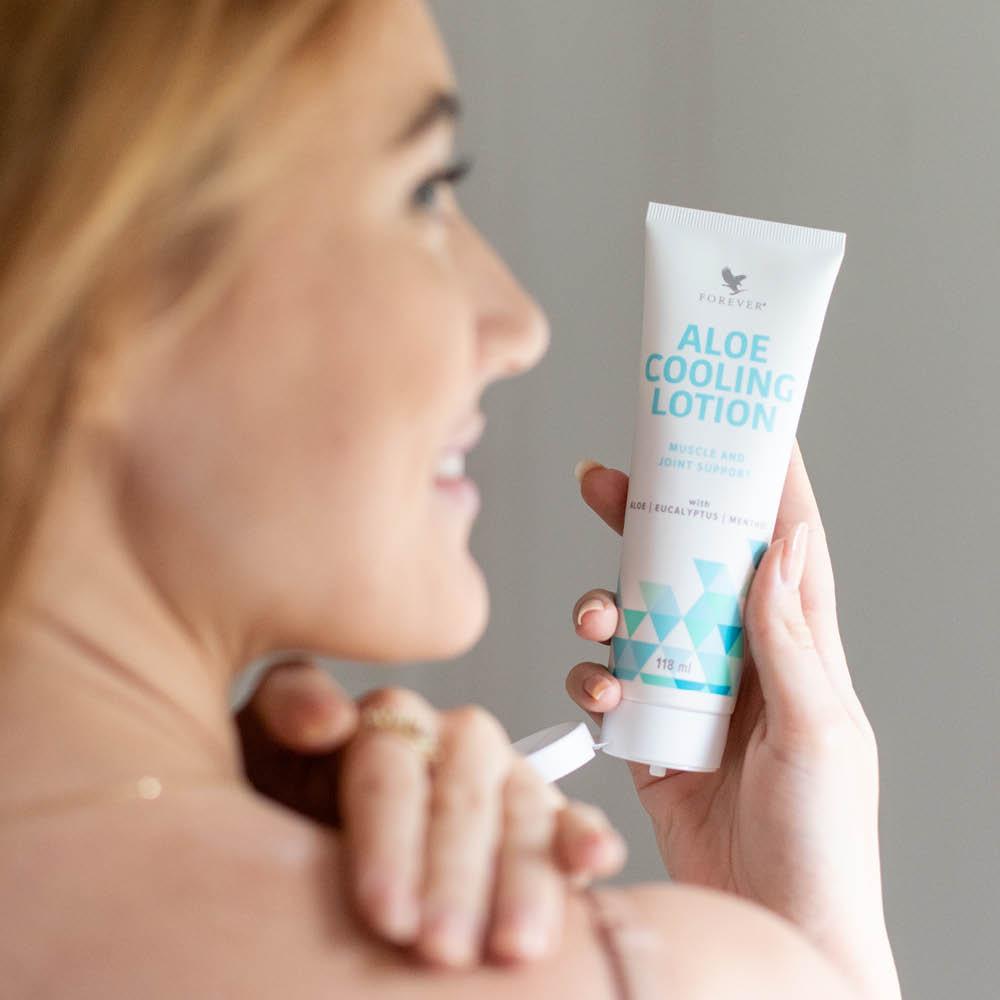 Aloe Kühllotion